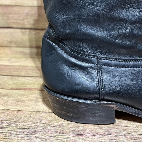 Frye Black Leather Pointed boots main image 9